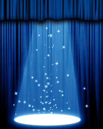 Movie or theater curtain