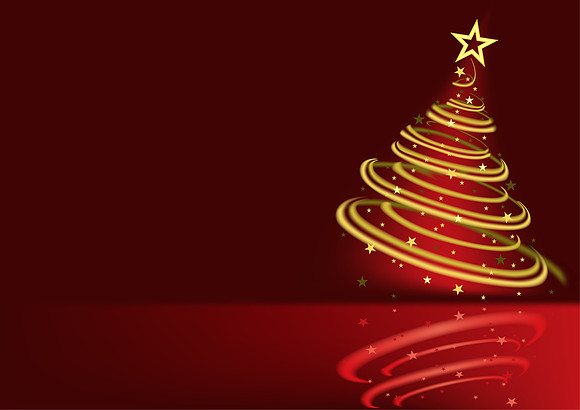 Red Christmas Bckg 2 - background illustration