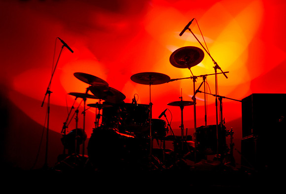 Drums In Lights 3